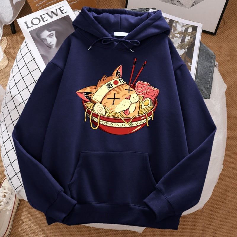 Japanese Ramen Catabuki Samurai Cat Sushi Streetwear Mens St