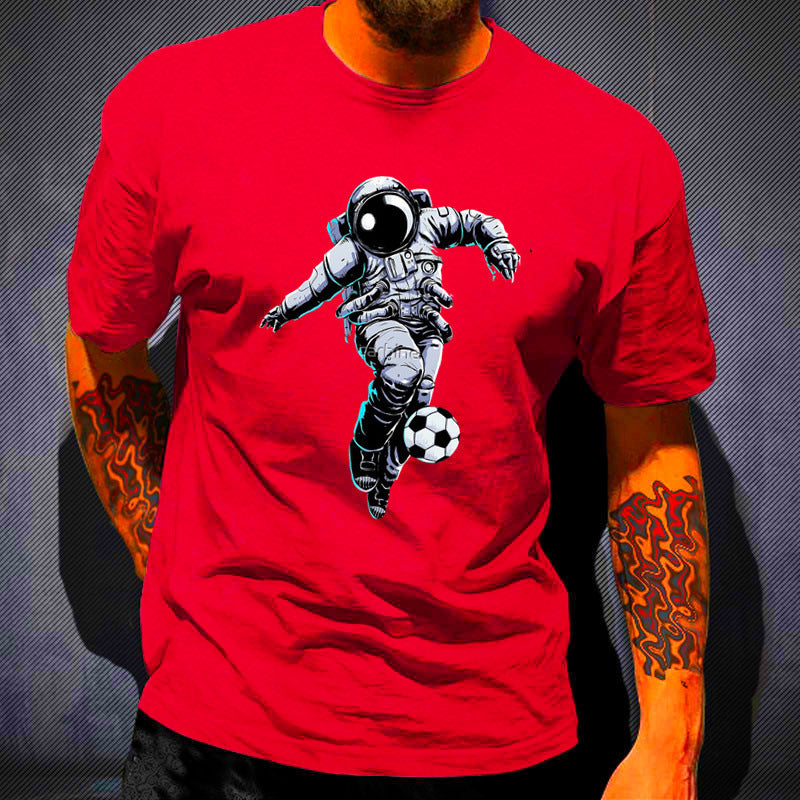 Astronaut Football Print Tee