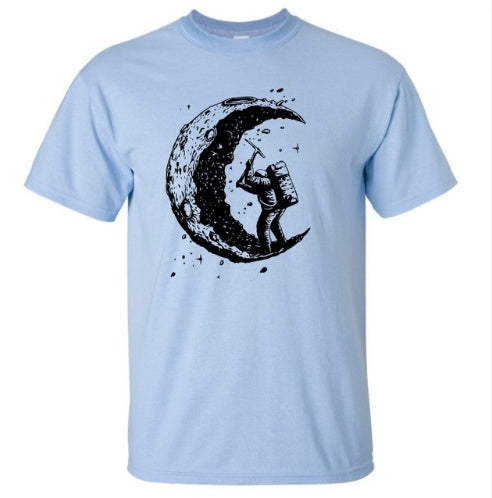 Digging the Moon Print Tee