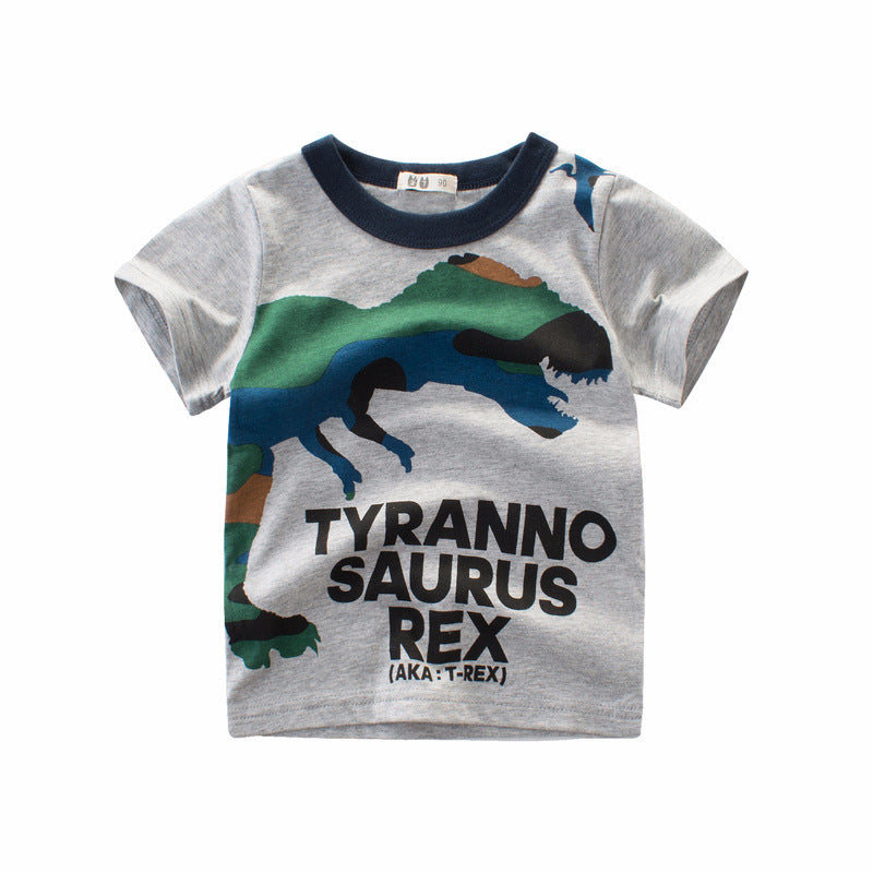 Boy's Summer New Product Children's Short Sleeved T Shirt