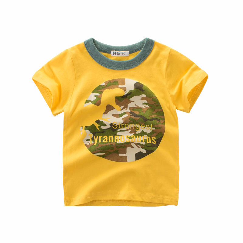 Boy's Summer New Product Children's Short Sleeved T Shirt