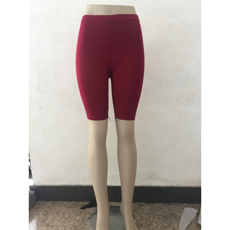 High Elastic Slim Fit Sports Pants