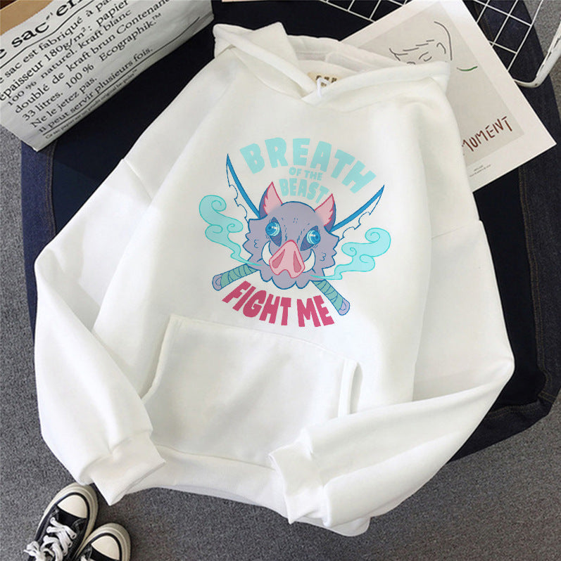 Cartoon Print Hoodie