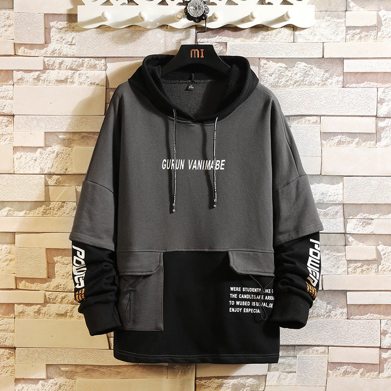 Color block hoodie