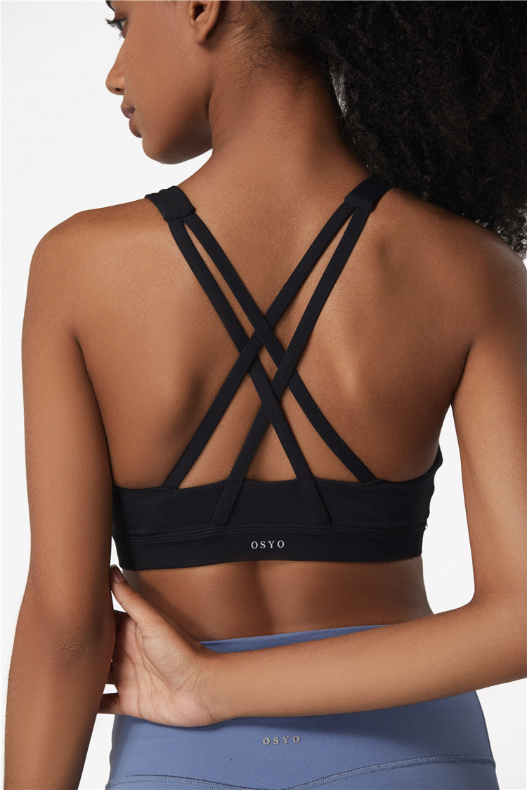 Beauty Cross-Back Sports Bra