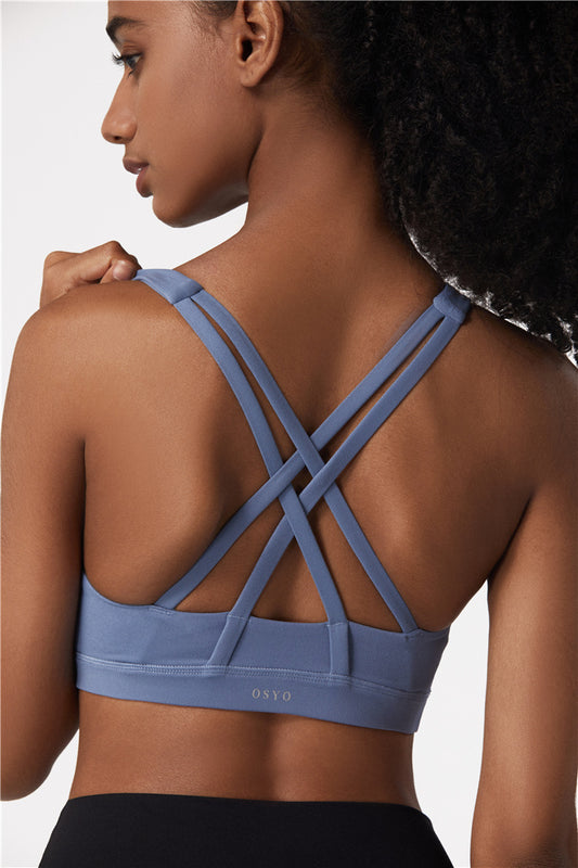 Beauty Cross-Back Sports Bra