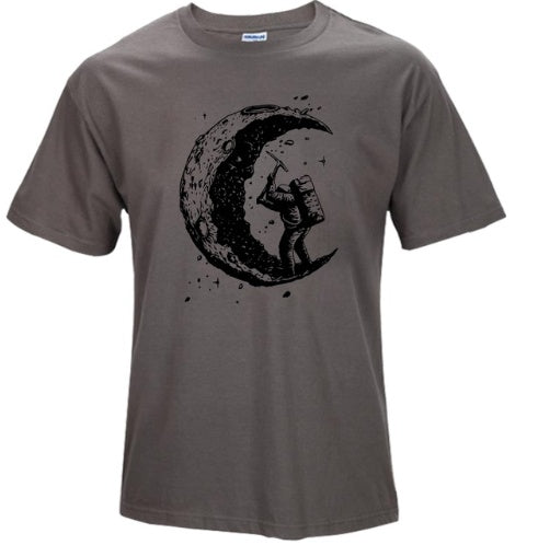 Digging the Moon Print Tee