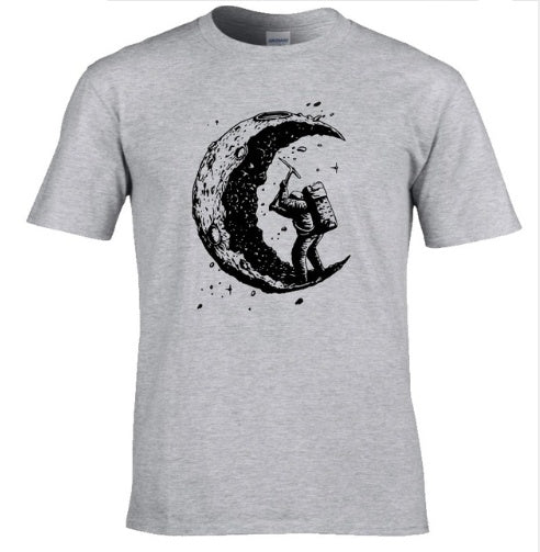 Digging the Moon Print Tee