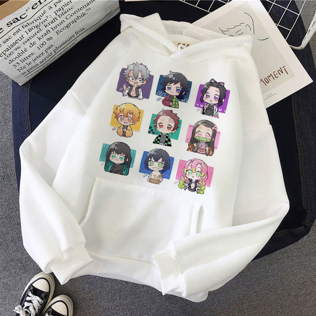 Cartoon Print Hoodie