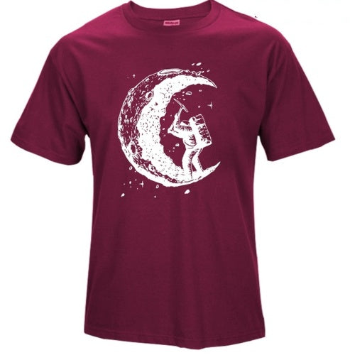 Digging the Moon Print Tee