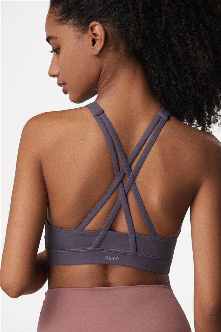 Beauty Cross-Back Sports Bra