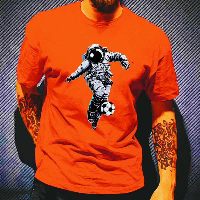 Astronaut Football Print Tee