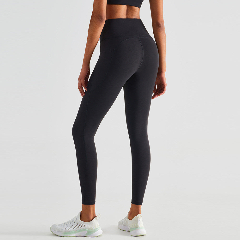 High-Waist Peach Lift Yoga Leggings