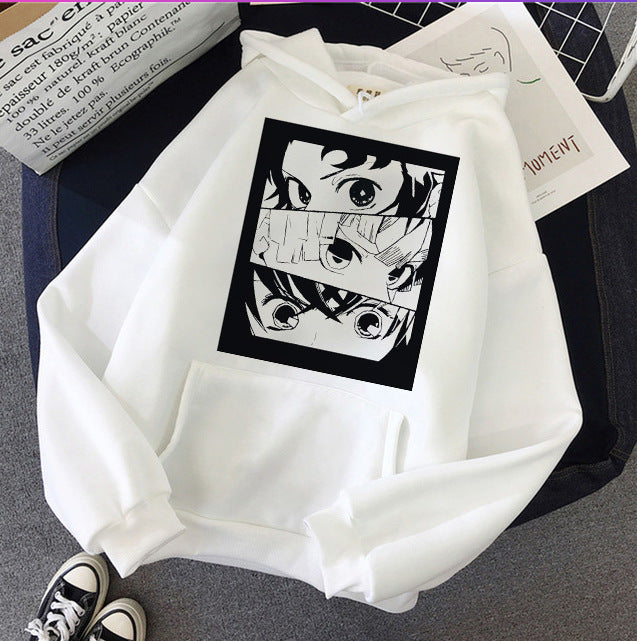 Cartoon Print Hoodie