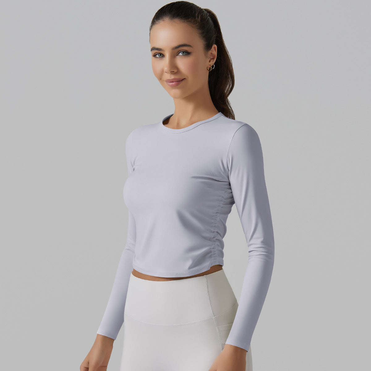 High Elastic Long Sleeve Fitness Top