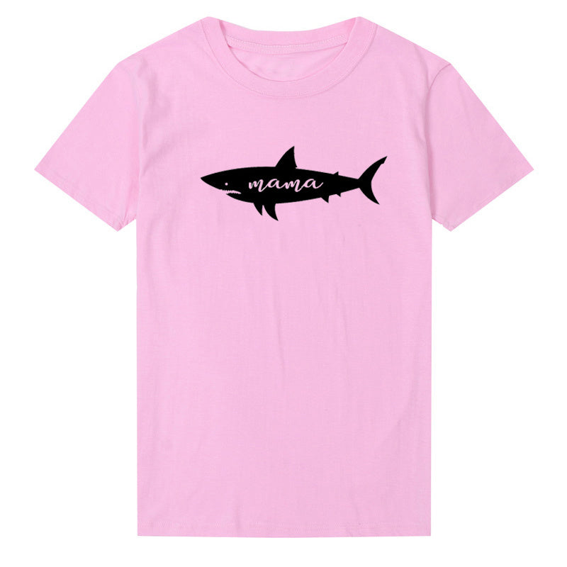 Shark graphic T-shirt