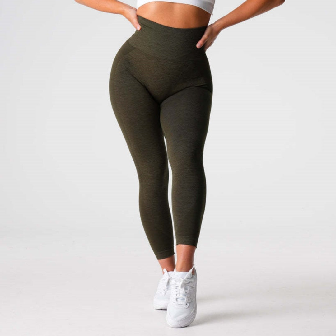 Women's Seamless High-Rise Ankle Length Workout Pants