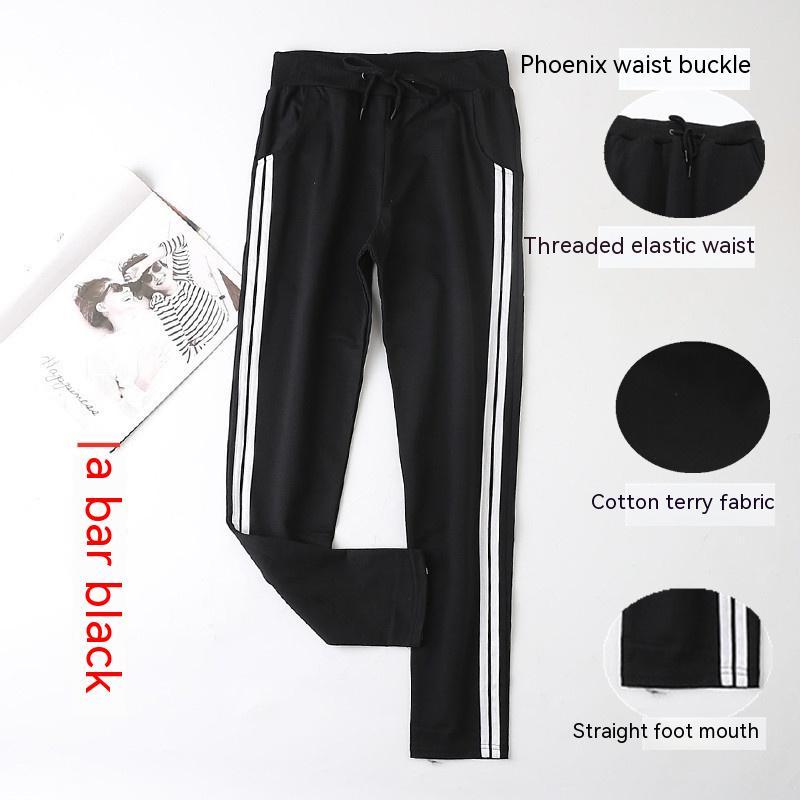 Loose Plus Size Straight Sports Pants