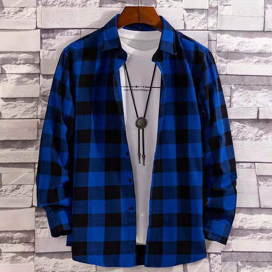 Large Long Sleeved Men's Casual Shirt