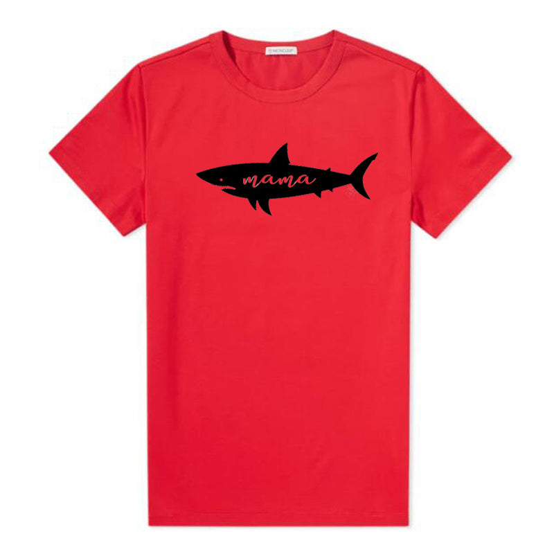 Shark graphic T-shirt