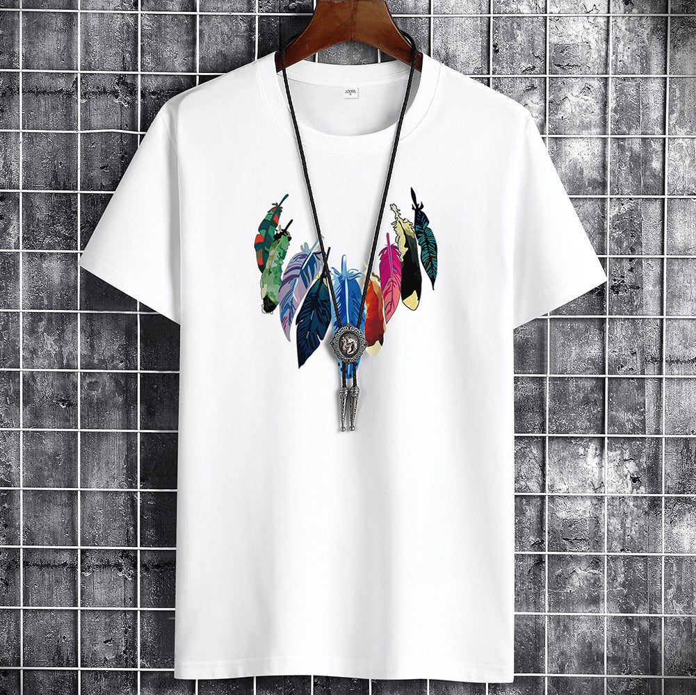 Loose Fit Plus Size White Tee