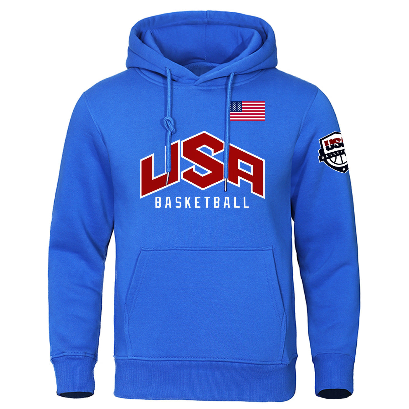 Athlete Print Sports Hoodie