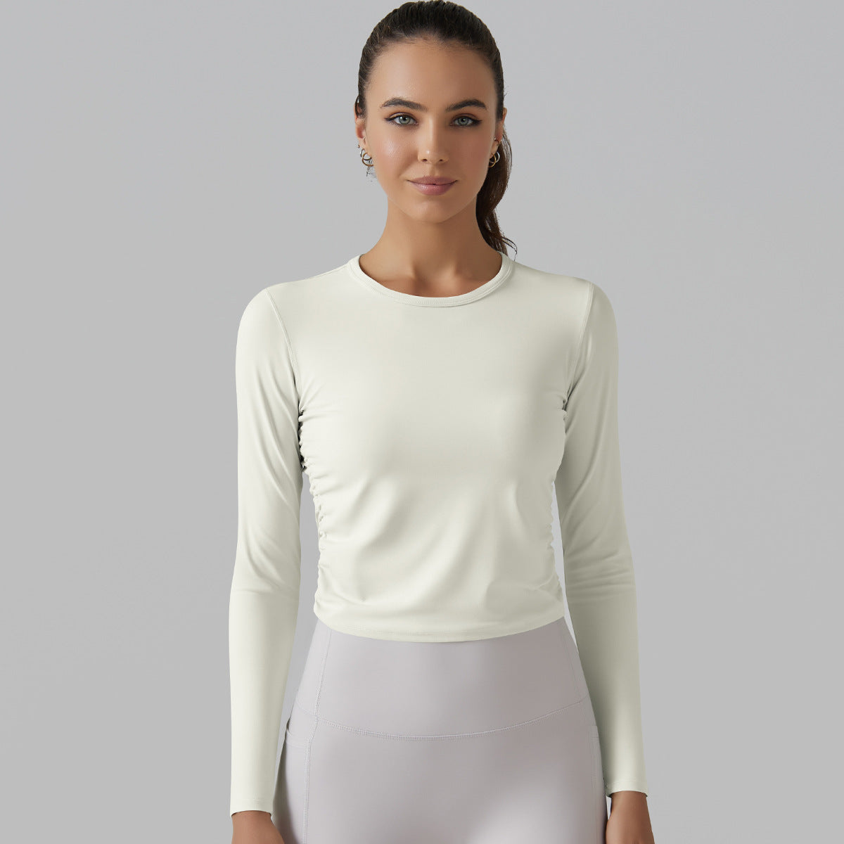 High Elastic Long Sleeve Fitness Top