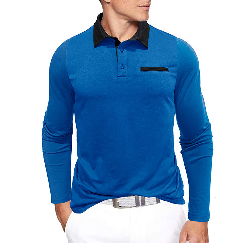 Cotton Contrast Polo Shirt