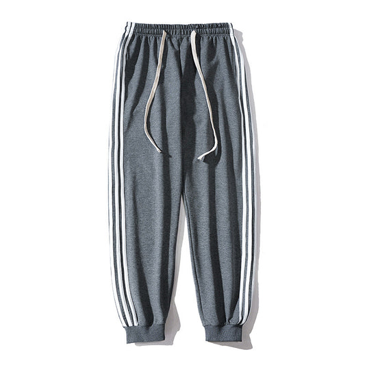 Loose-fit Striped Basketball Casual Trousers