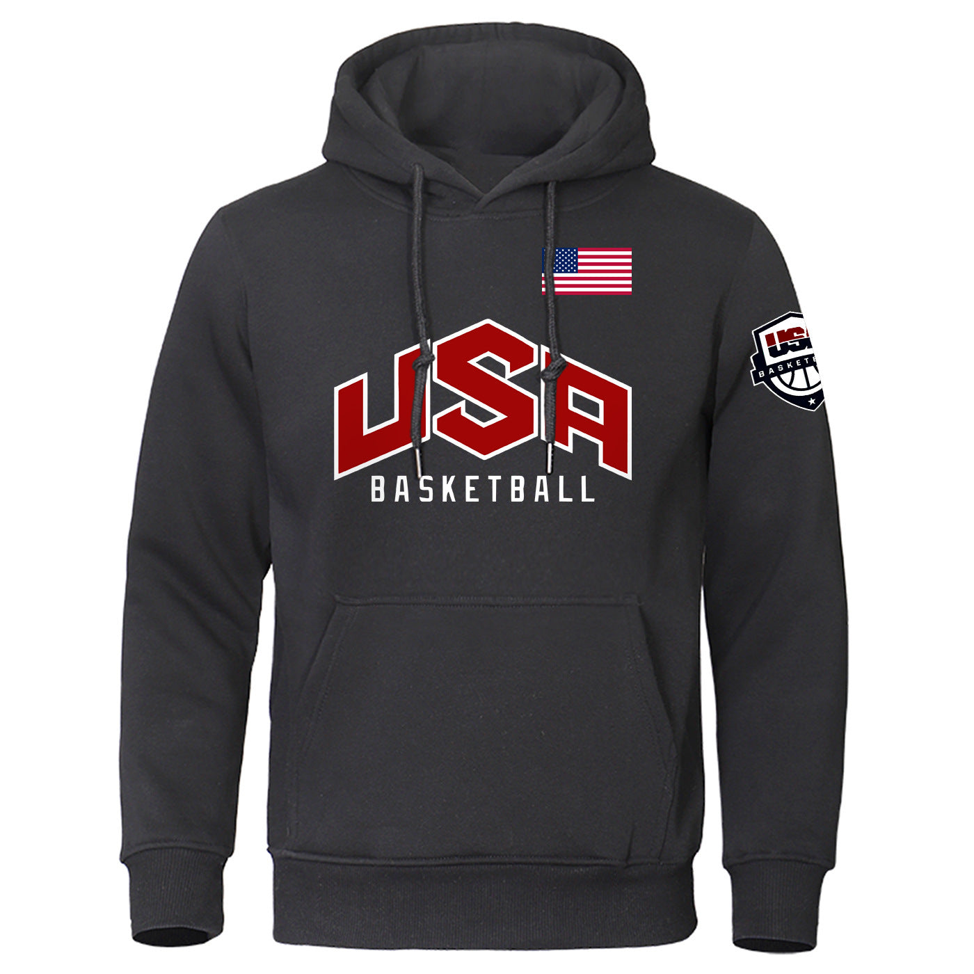 Athlete Print Sports Hoodie