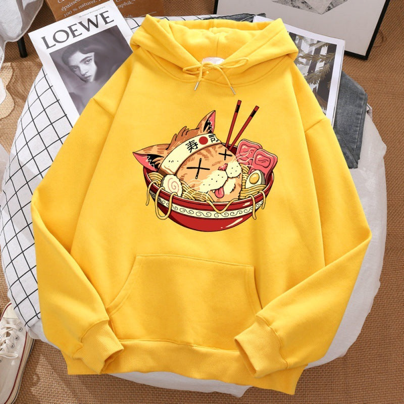 Japanese Ramen Catabuki Samurai Cat Sushi Streetwear Mens St