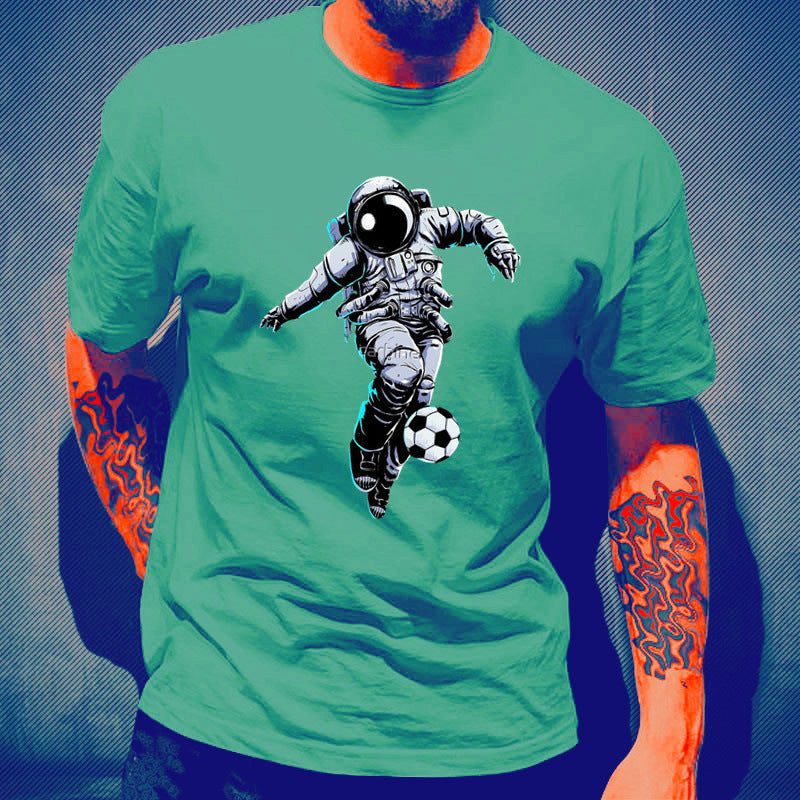 Astronaut Football Print Tee