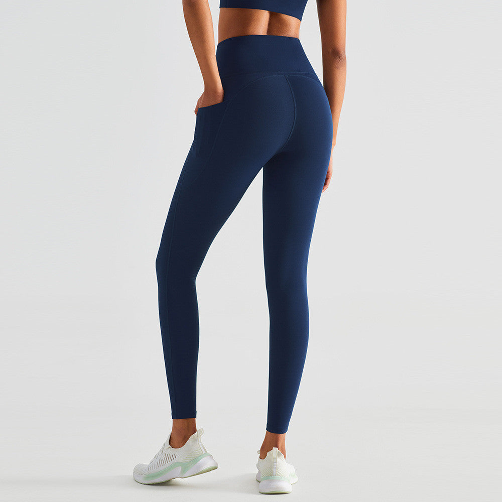 High-Waist Peach Lift Yoga Leggings