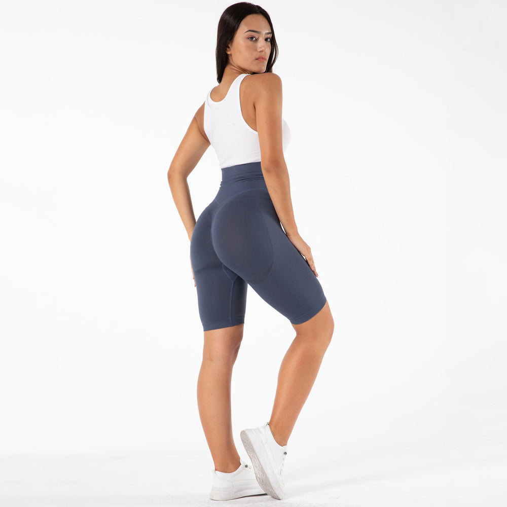 High Waist Seamless Fitness Shorts